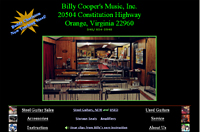 Billy Cooper's Music