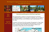 Michigan's Upper Peninsula Property